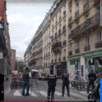 Image collage showing attempted cryptocurrency kidnapping in Paris and suspect being arrested in New York City crypto ransom case